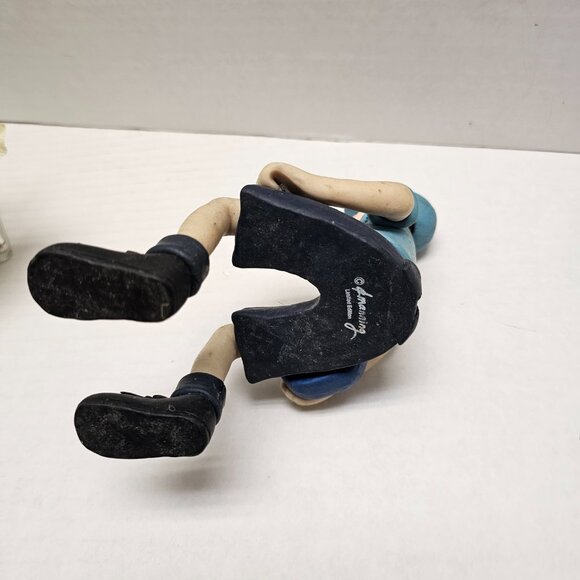 Decor Display Male Postal Worker Man Post Office D. Manning Art Shelf Sitter - Picture 4 of 7